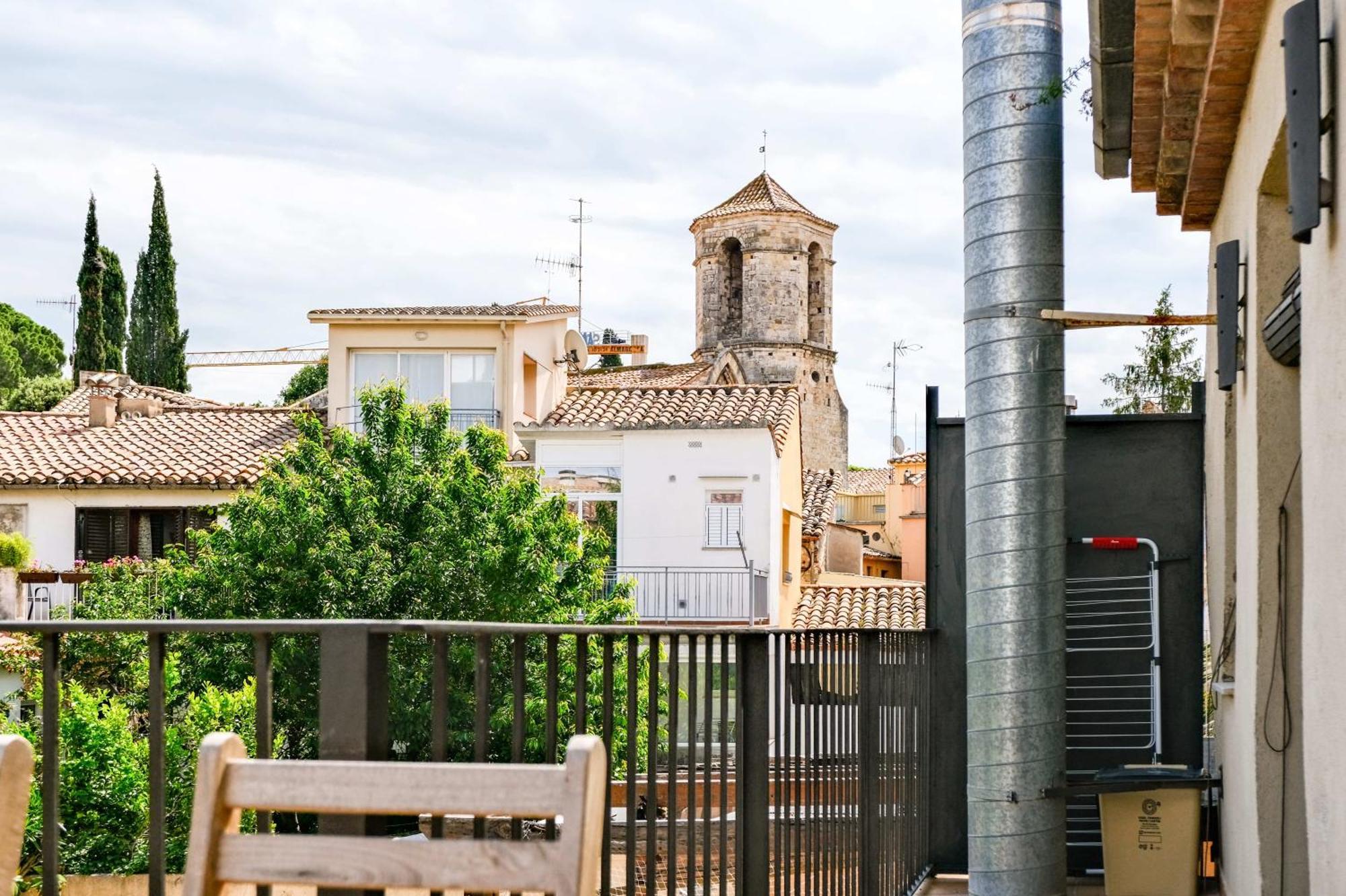 Ca Leudald 3 Apartamento En Besalu Con Terraza エクステリア 写真